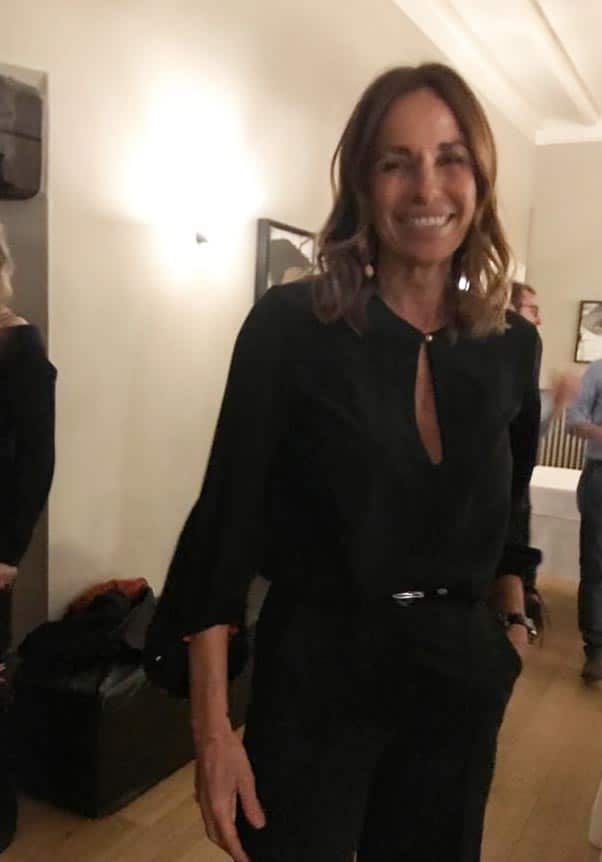 Cristina Parodi sceglie la collezione Pourquoi Me di Elena Montagano